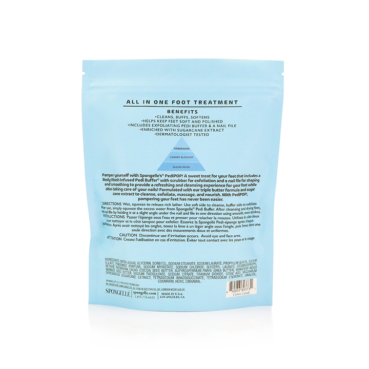 Cotton Candy PediPOP Pedi Buffer & Nail File