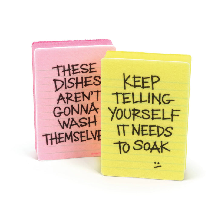 Clean Conscience Passive Aggressive Sponges - 2 Pack