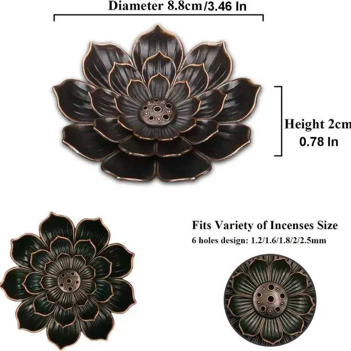 Dark Lotus Incense Burner