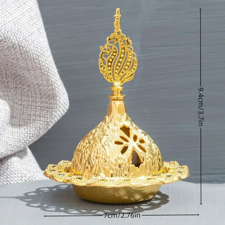 Golden Incense Burner - Ornate