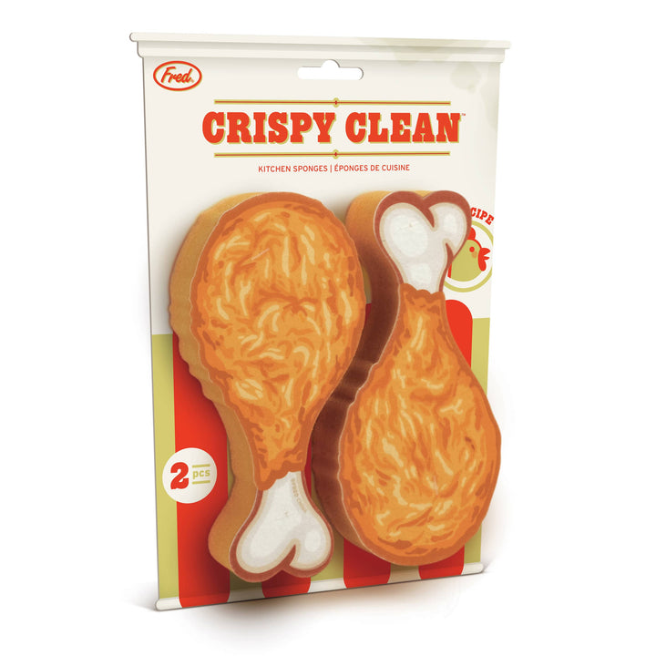 Crispy Clean Fried Chicken Sponges - 2 Pack