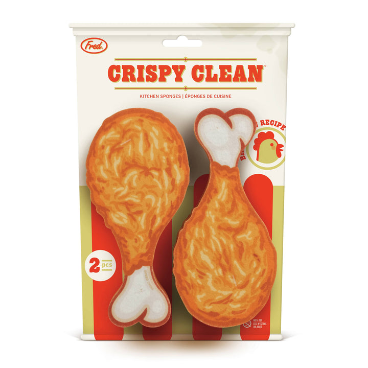 Crispy Clean Fried Chicken Sponges - 2 Pack