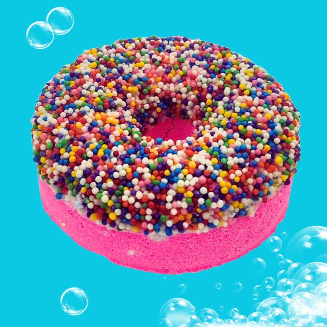 Strawberry Punch Donut Bath Bomb