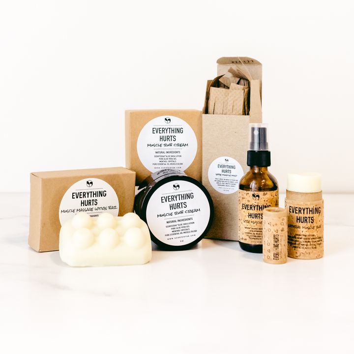 EVERYTHING HURTS Muscle Rub on 4oz Cream