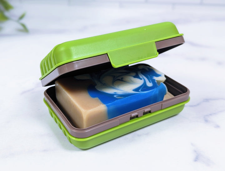 Travel Soap Dish - Locking with Drip Tray