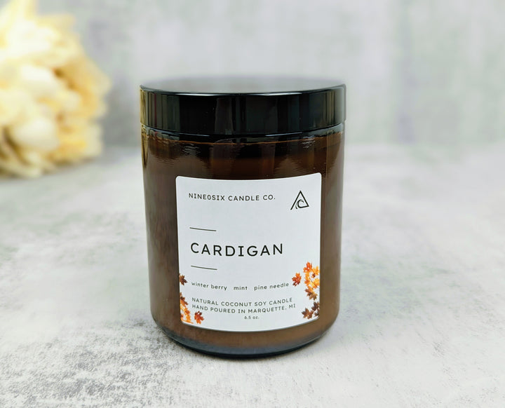 Amber Jar Candle - Cardigan