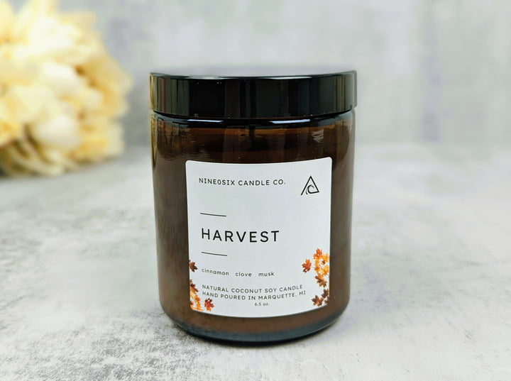 Amber Jar Candle - Harvest