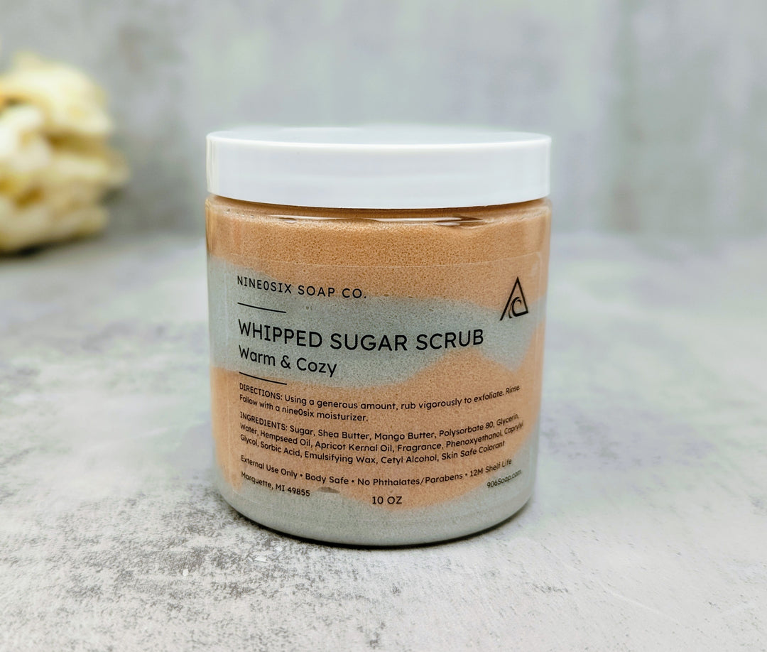 Whipped Sugar Scrub - Warm & Cozy