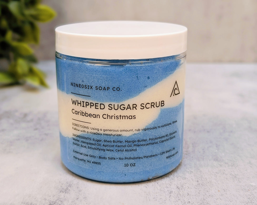 Whipped Sugar Scrub - Caribbean Christmas