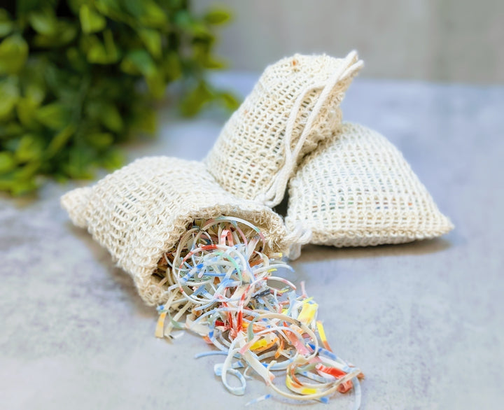 Reusable Filled Soap Bag