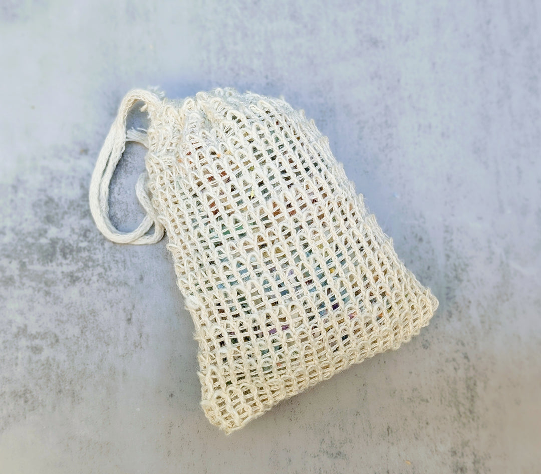 Reusable Filled Soap Bag