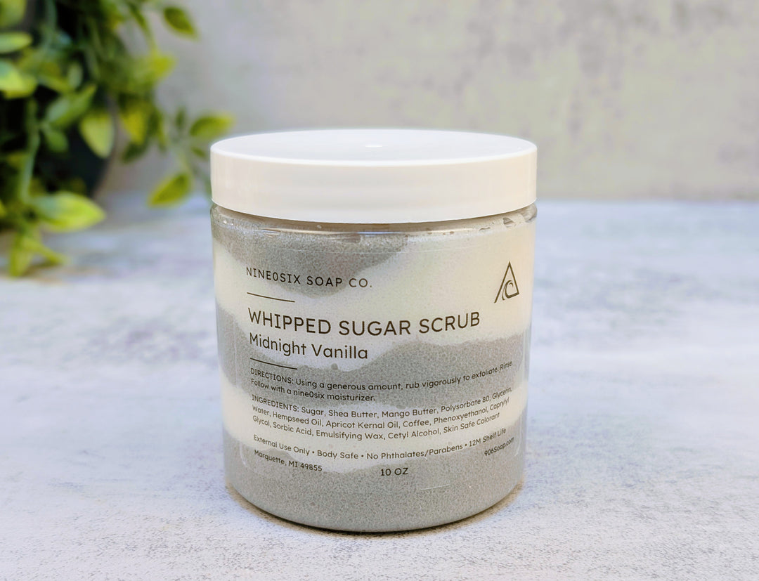 Whipped Sugar Scrub - Midnight Vanilla