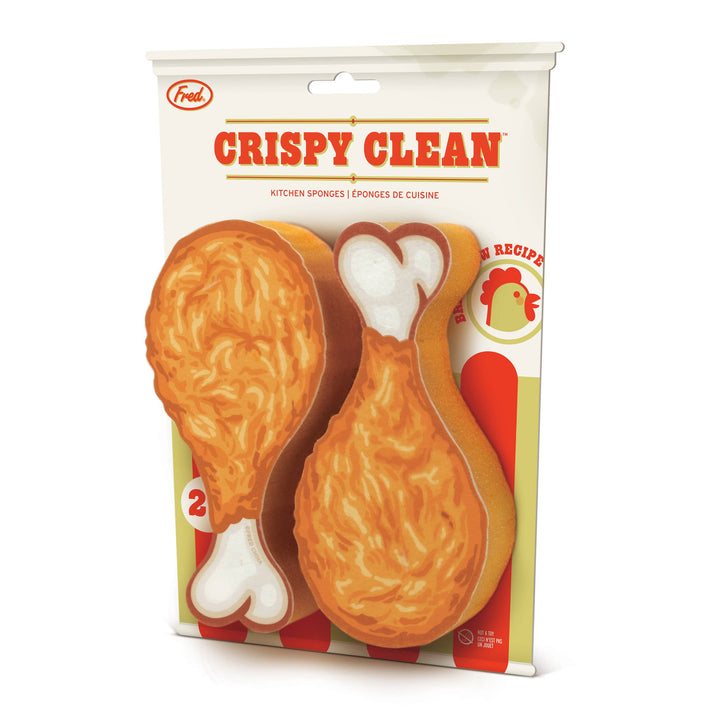 Crispy Clean Fried Chicken Sponges - 2 Pack