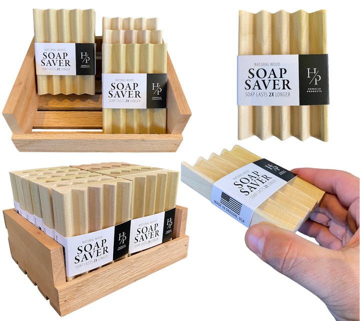 Soap Saver Wood Dish