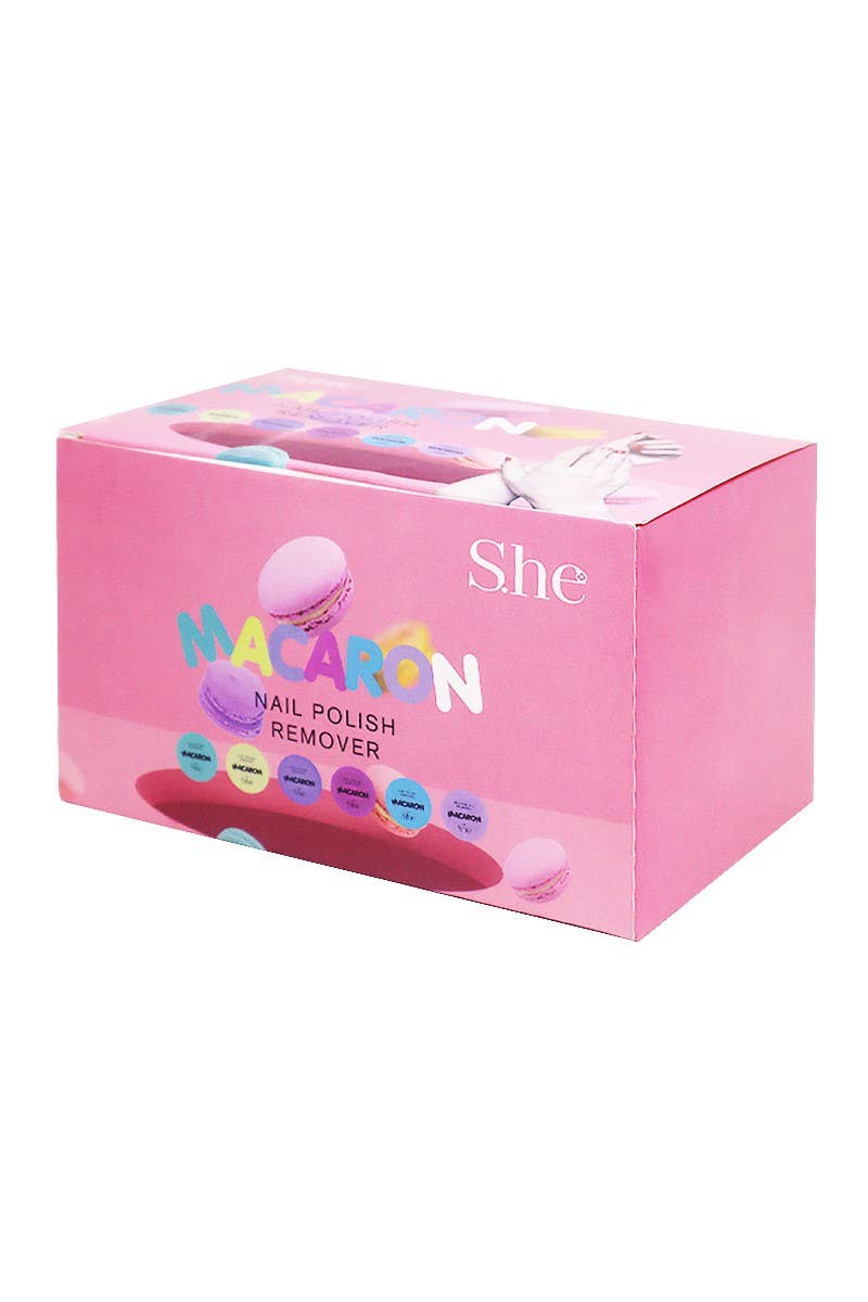 Makeup She Macaron Nail Polish Remover 906 & Co.