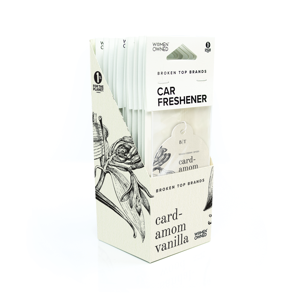 Holiday Car Fresheners - Cardamom Vanilla