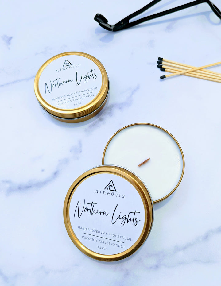 Travel Candle - Northern Lights