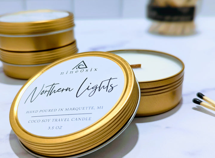 Travel Candle - Northern Lights
