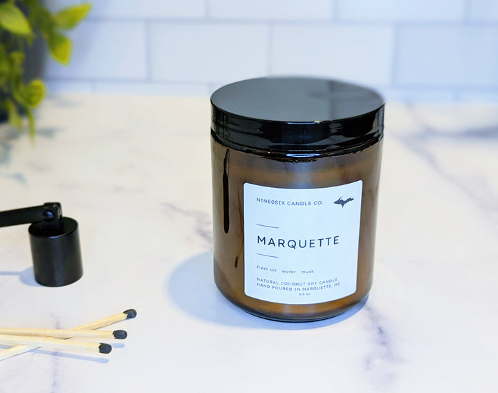 Amber Jar Candle - Marquette