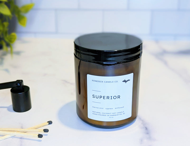 Amber Jar Candle - Superior