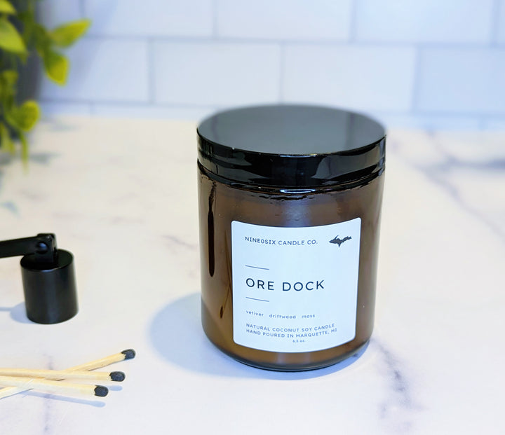 Amber Jar Candle - Ore Dock