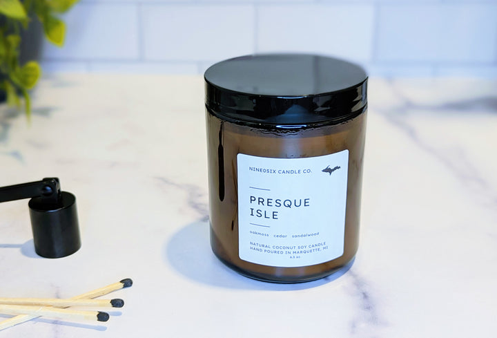Amber Jar Candle - Presque Isle