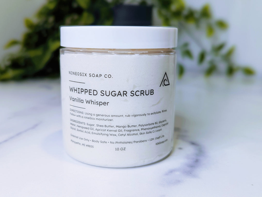 Whipped Sugar Scrub - Vanilla Whisper