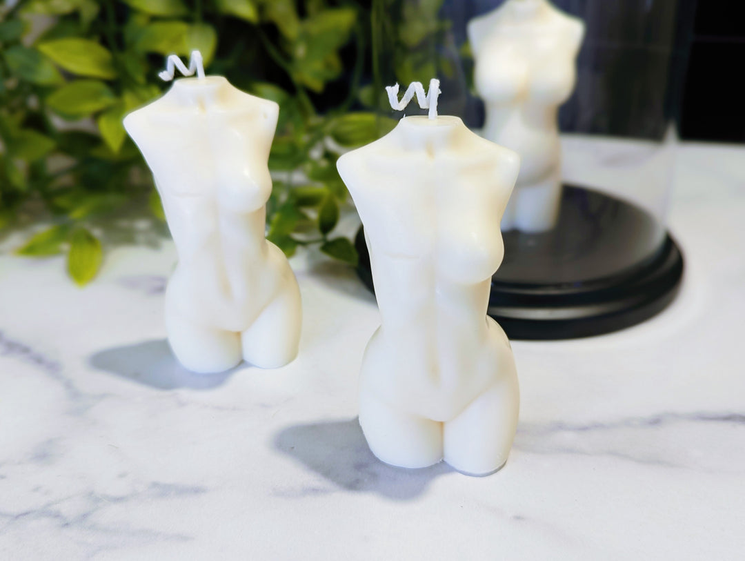 Female Torso Candle - Cancer Survivor