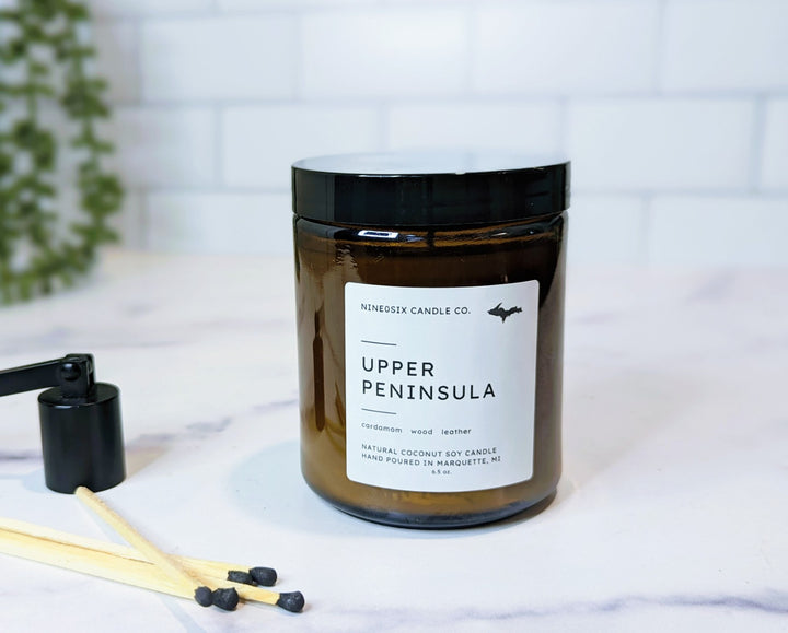 Amber Jar Candle - Upper Peninsula