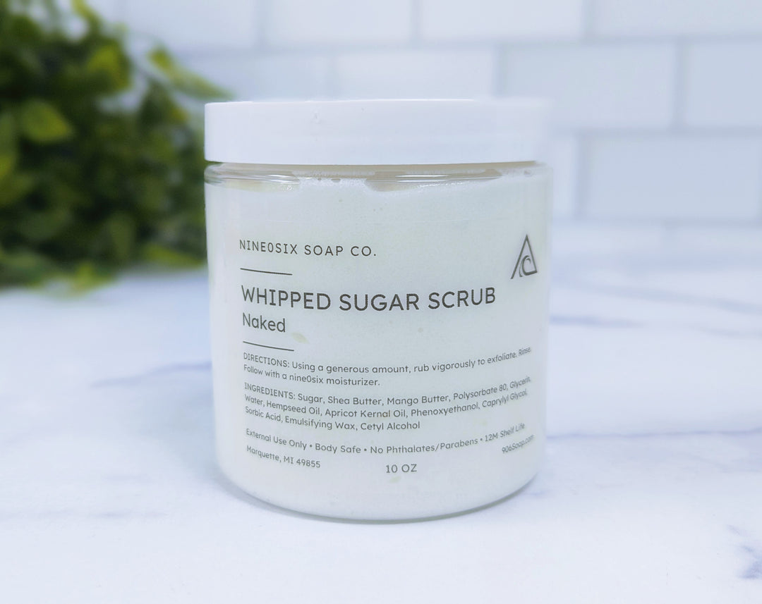 Whipped Sugar Scrub - Naked