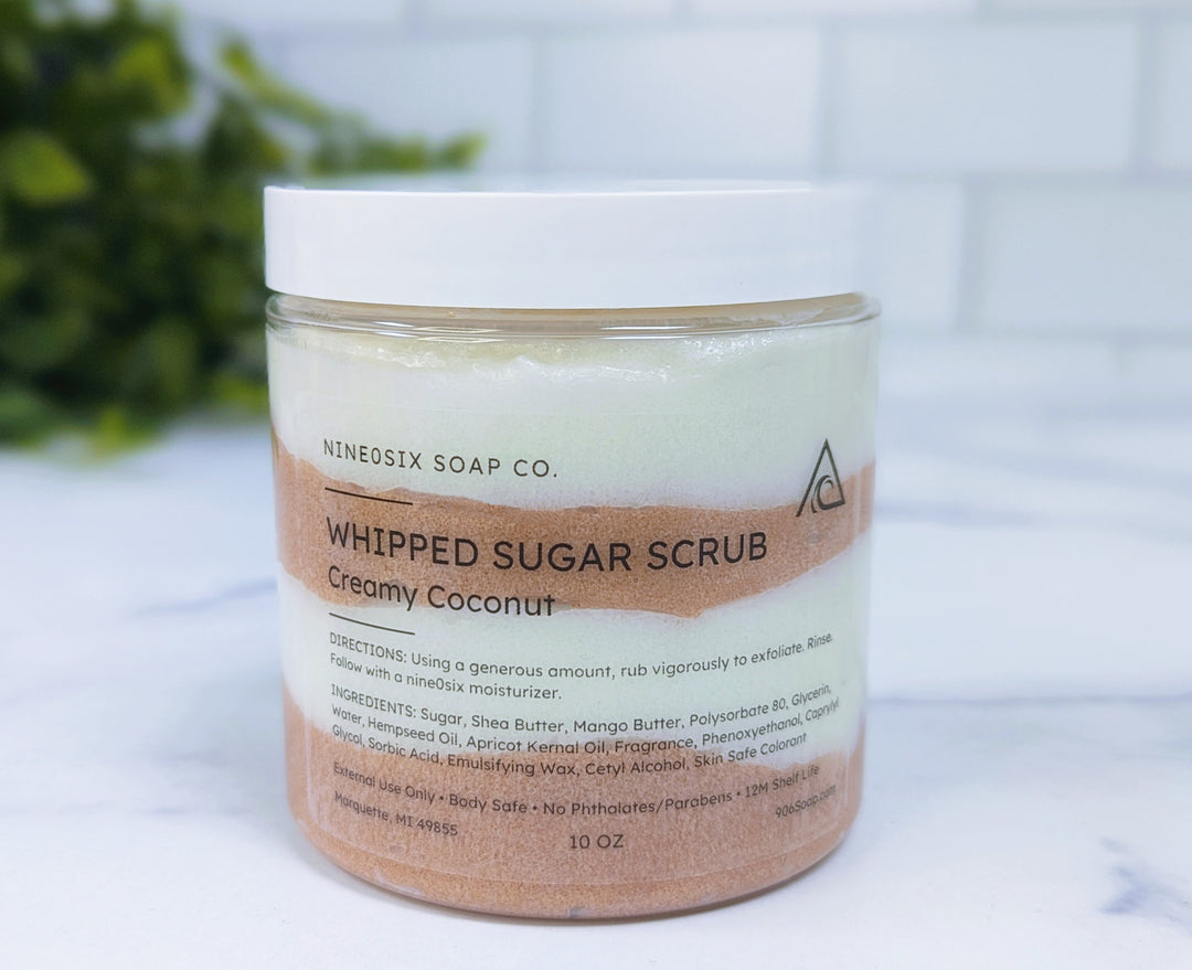 Whipped Sugar Scrub - Creamy Coconut