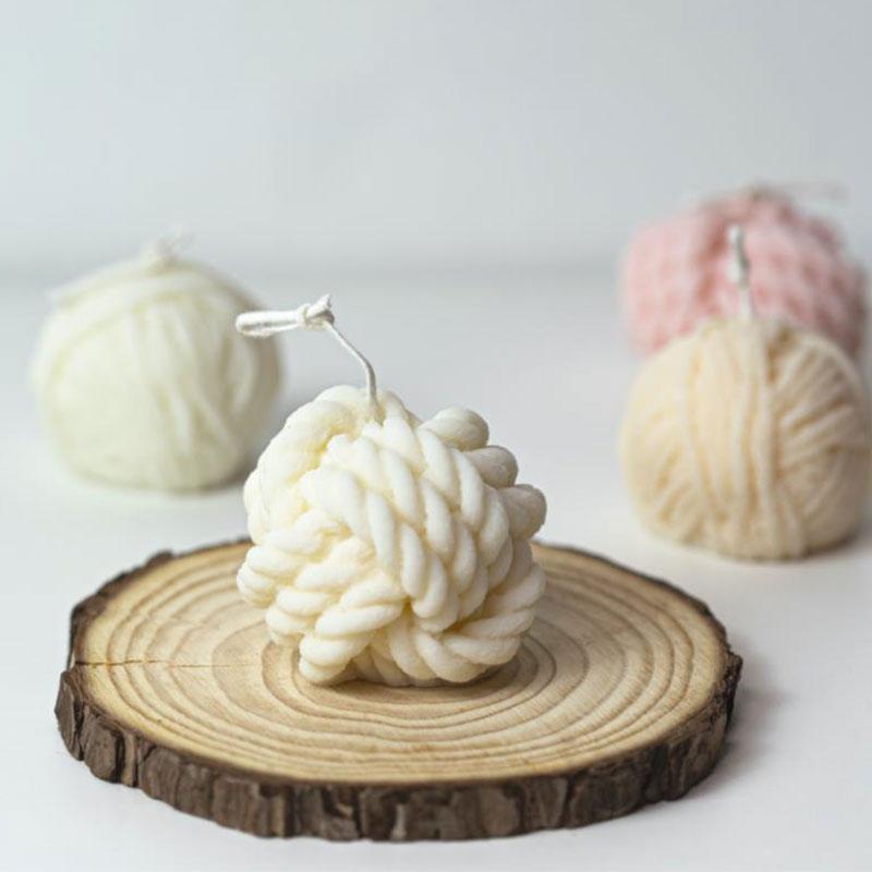 Molded Candle - Yarn