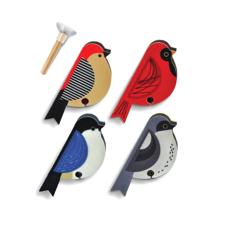 Perched Bird Sponges - 4 Pack