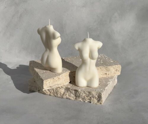 Molded Candle - Female Torso