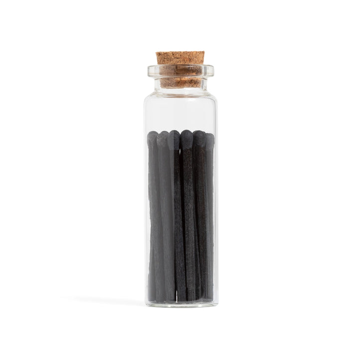 All Black Matches in Corked Vial