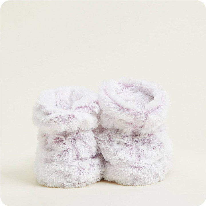 Warmies Boots - Marshmallow Lavender