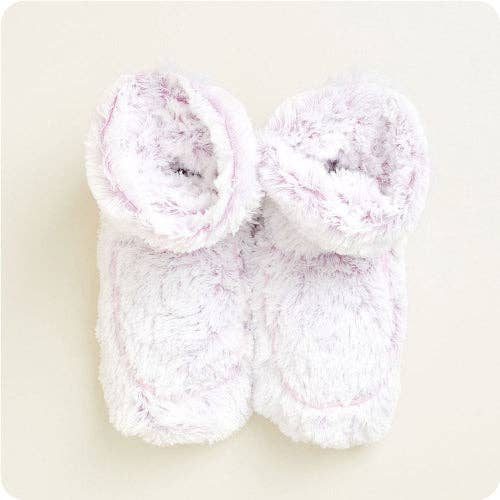 Warmies Boots - Marshmallow Lavender