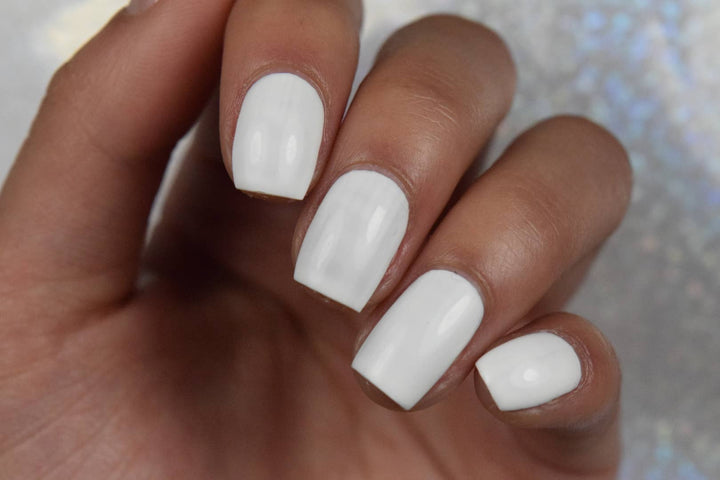 Trillium: Nail Polish White Creme Toxin Free Vegan Eco Beauty