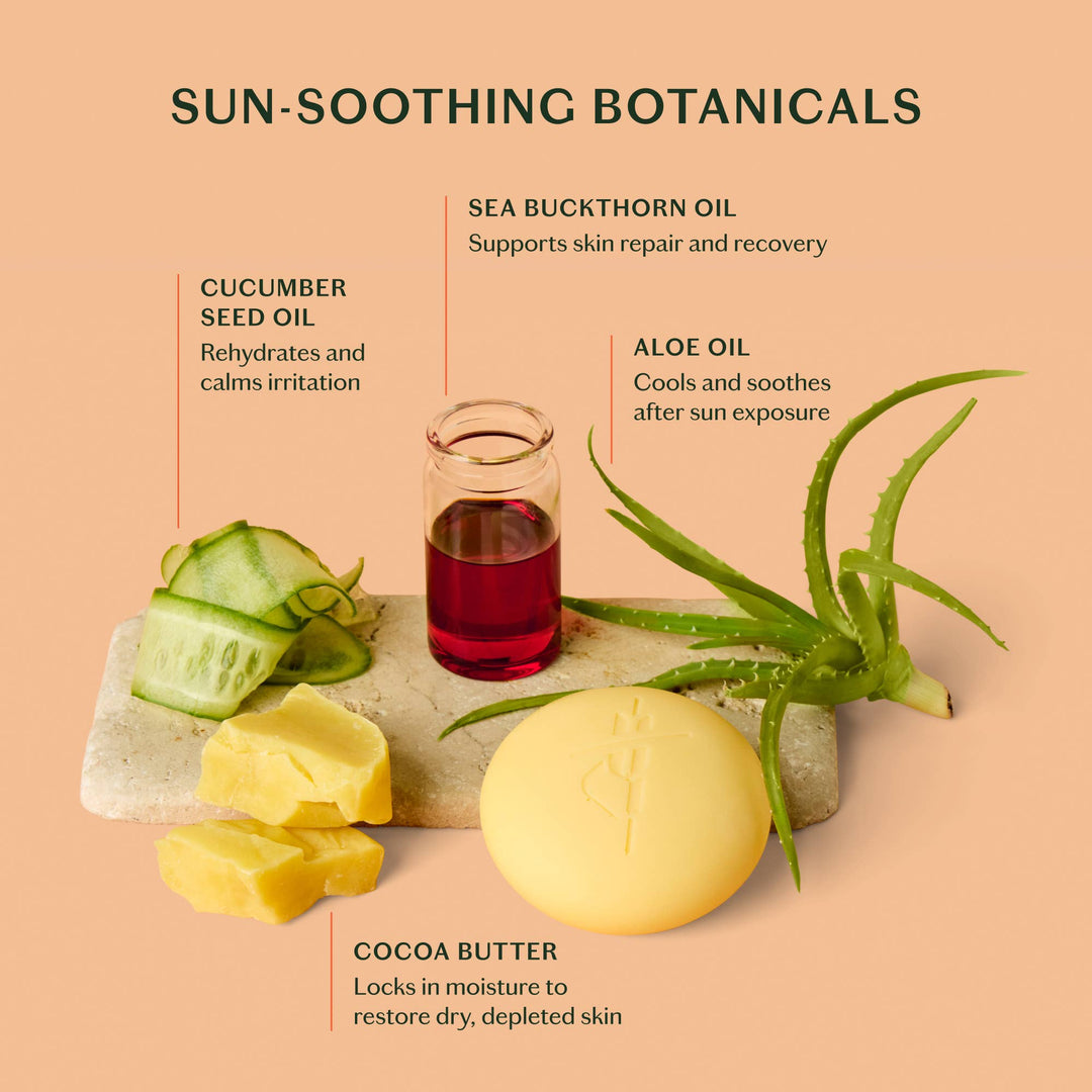 The Sun Stone | After Sun Balm & Lotion Bar