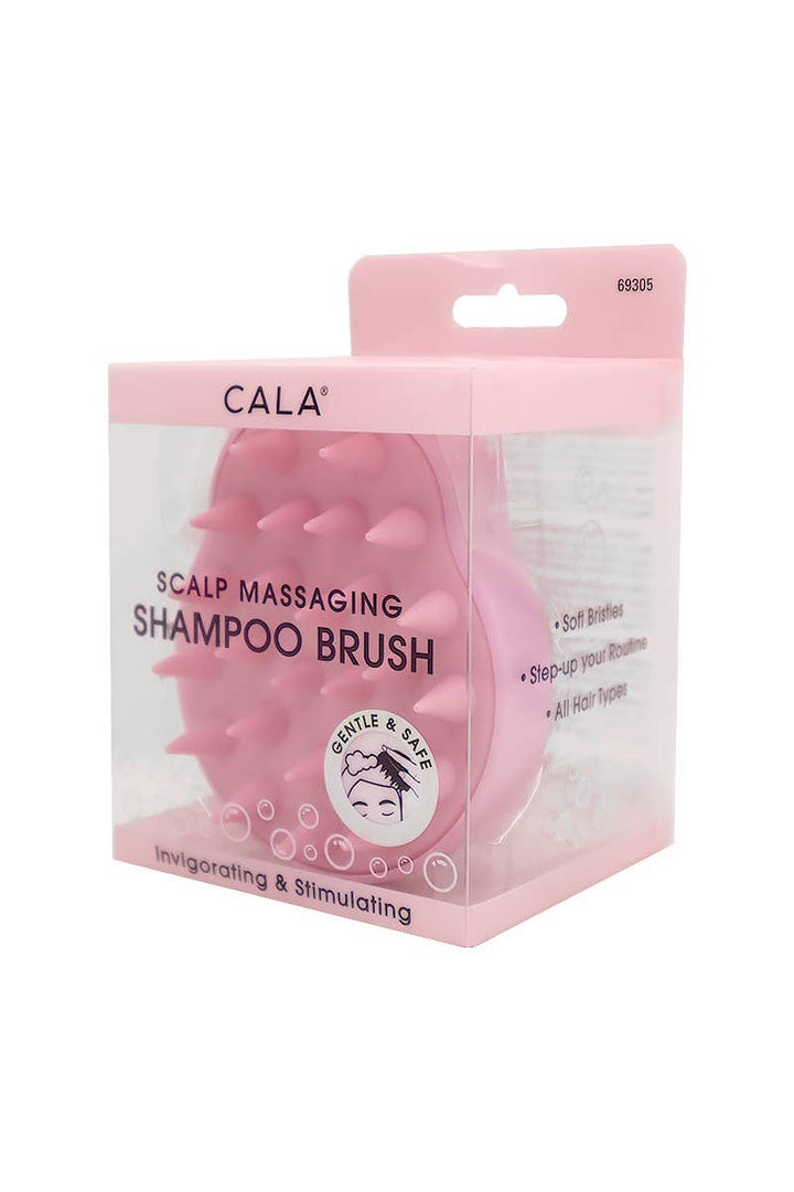 Scalp Massaging Shampoo Brush - Pink