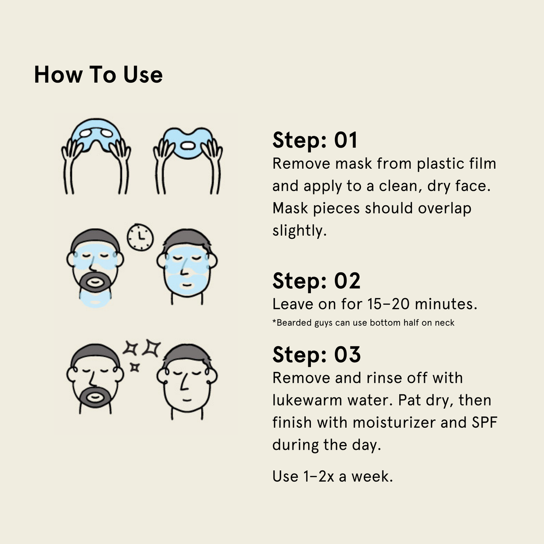 Bro Mask Clay Mask  - Kaolin & Bentonite
