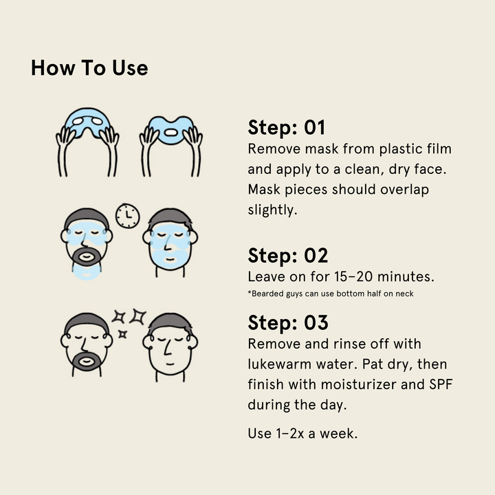 Bro Mask Clay Mask  - Kaolin & Bentonite