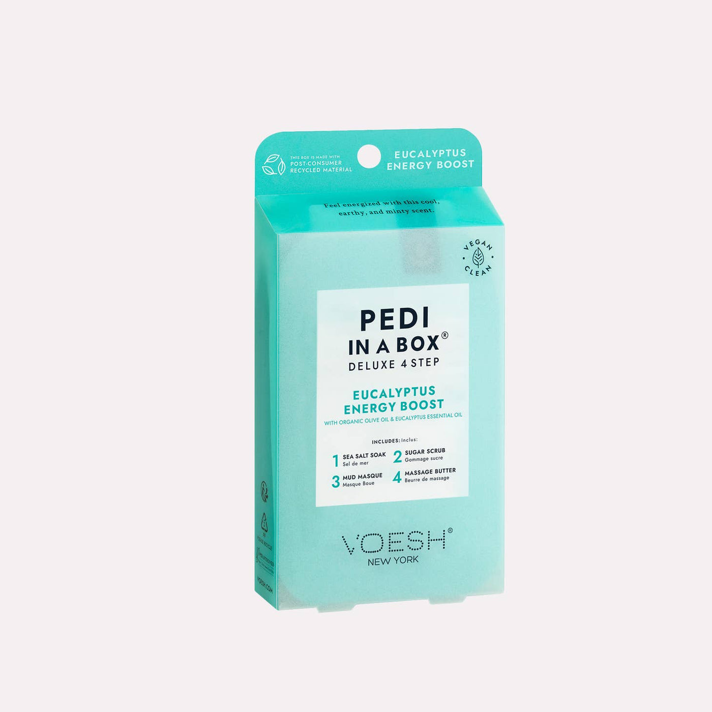 Pedi in a Box - 4 Step - Eucalyptus Energy Boost