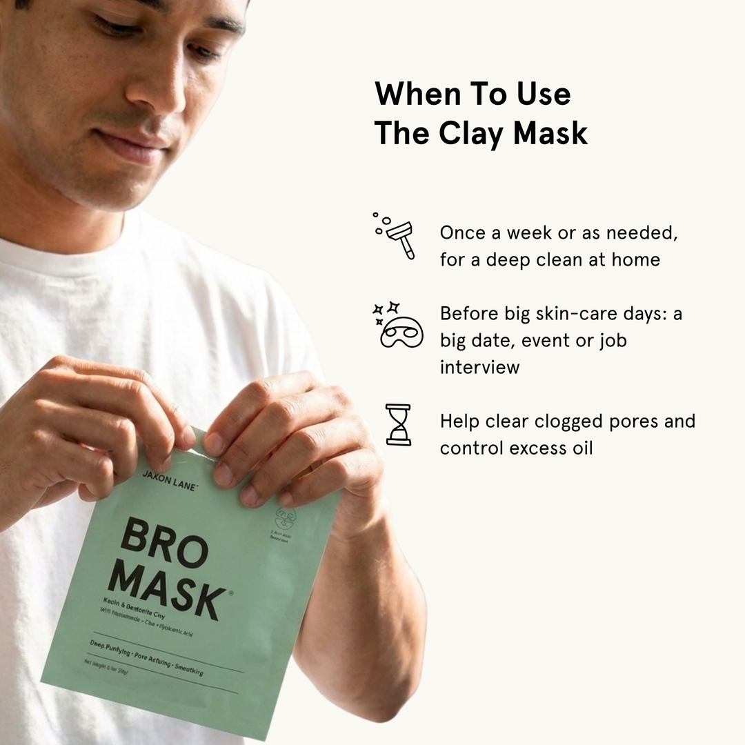 Bro Mask Clay Mask  - Kaolin & Bentonite