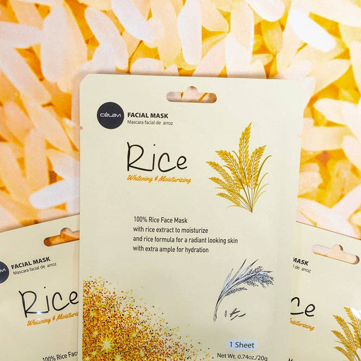 Rice Facial Mask - Whitening & Moisturizing
