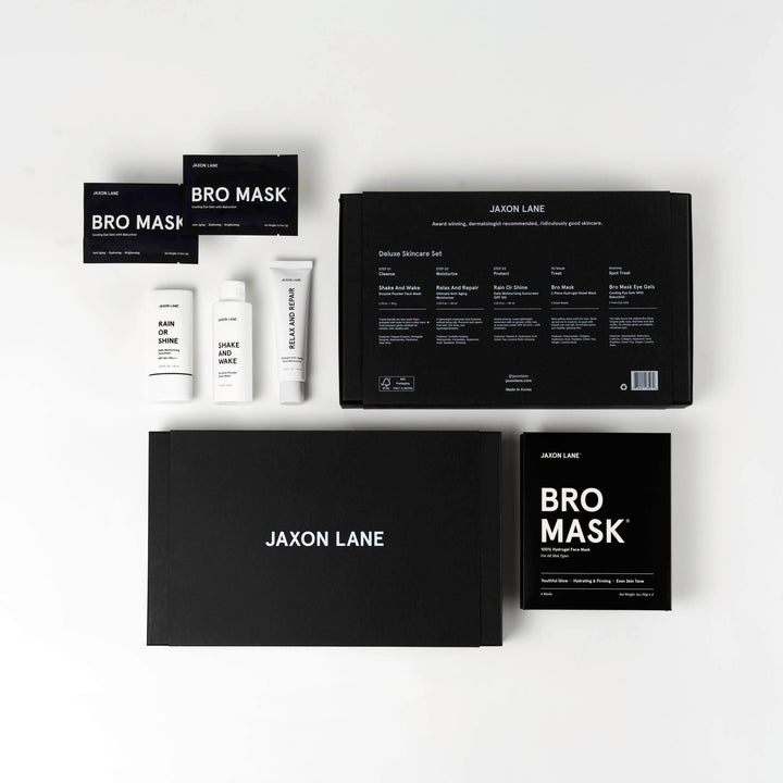 Deluxe Skin Care Set - Men Facial Care Box