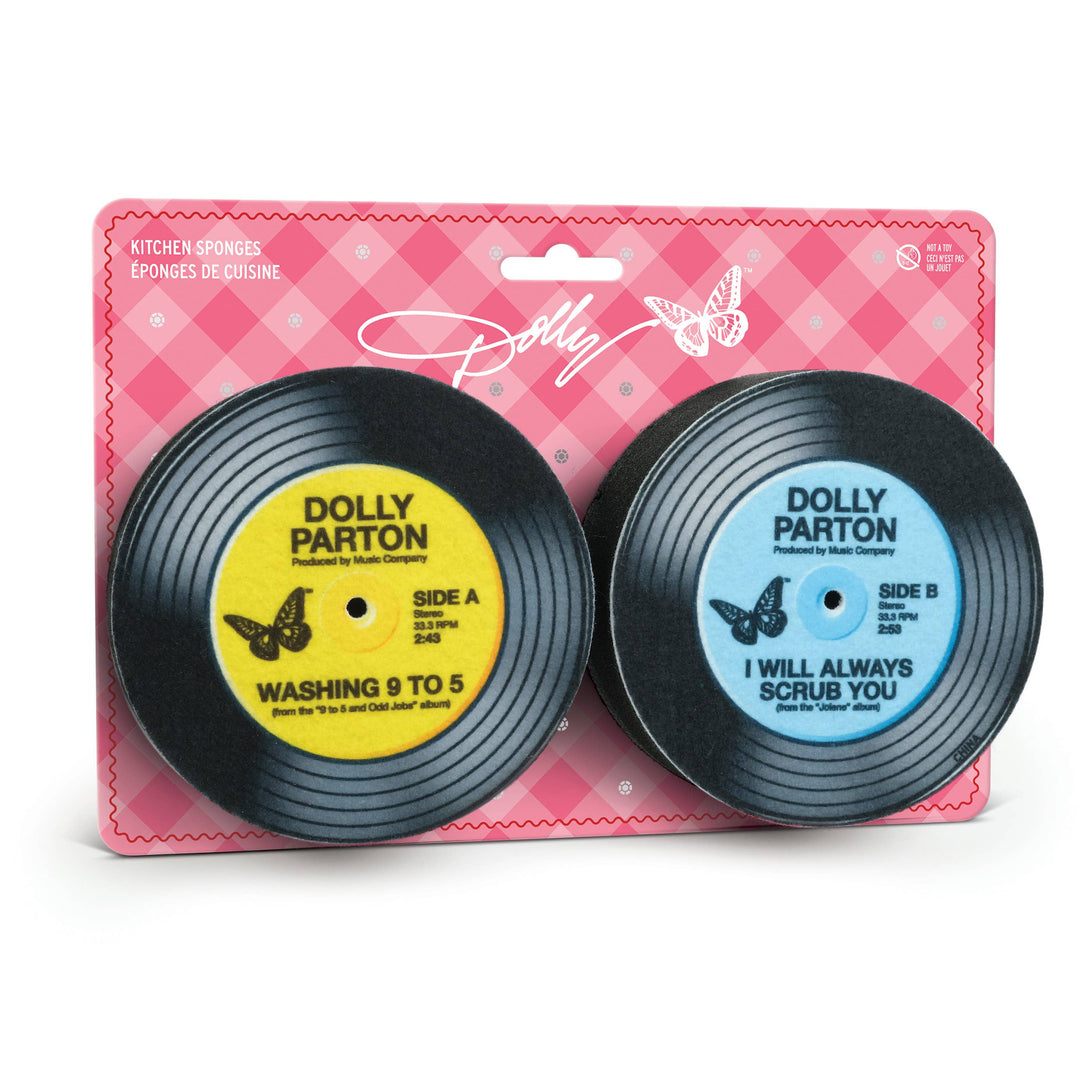 Dolly Parton Record Sponges