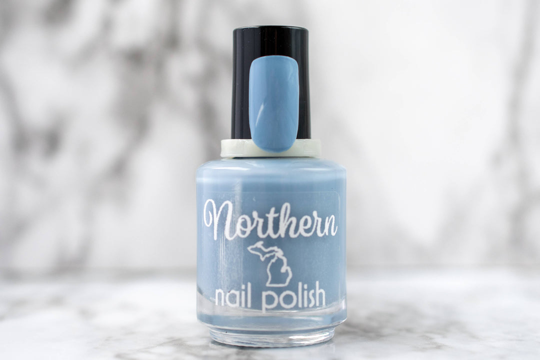 Blueberry Festival: Nail Polish Blue Vegan Eco-friendly