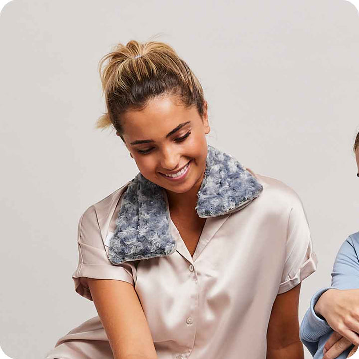 Warmies Neck Wrap - Curly Gray