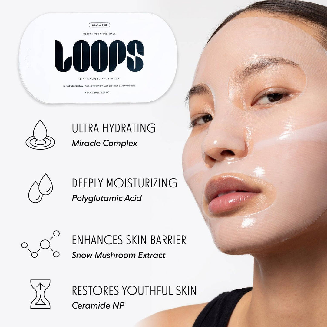 Dew Cloud Single Face Mask
